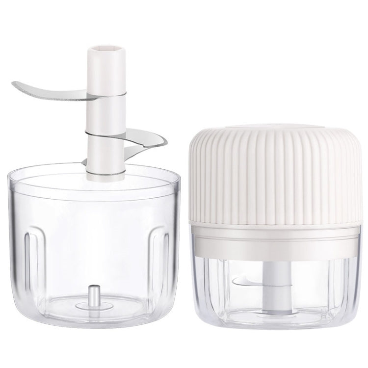Household Vegetable Cutting Electric USB Garlic Masher Baby Mini Cooking Machine Baby Food Supplement Machine, 100ml, 250ml, 100ml + 250ml