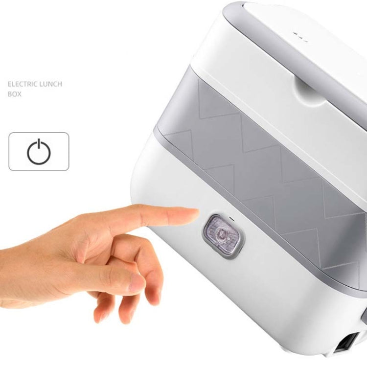 Lunch Box With Electric Heating And Heat Preservation Can Be Plugged In Barrel Office Worker Rice Cooker, UK Plug Double-gut, EU Plug Double-gut, US Plug Double-gut, UK Plug Four Gallbladder, EU Plug Four Gallbladder, US Plug Four Gallbladder