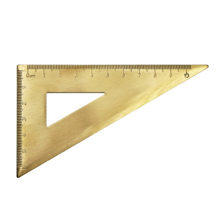 Brass Retro Drawing Ruler Measuring Tools, 0-10cm Isosceles Triangle Ruler, 0-10cm Right Angle Triangle Ruler, 0-15cm Wave Ruler, 0-15cm Ruler, 0-18cm Ruler, 0-120mm Caliper Single Scale, 0-180 Degree Protractor, 0-120mm Caliper Double Scale