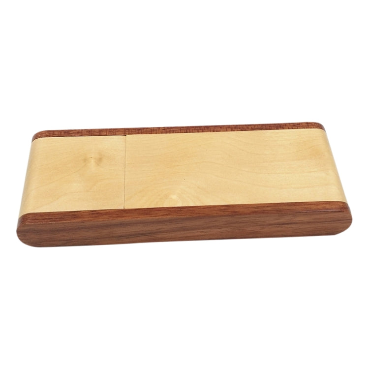 Creative Maple Pen Set with Wooden Pen Box Student Stationery Office Gifts, 2PCS Ballpoint Pen+Pen Box