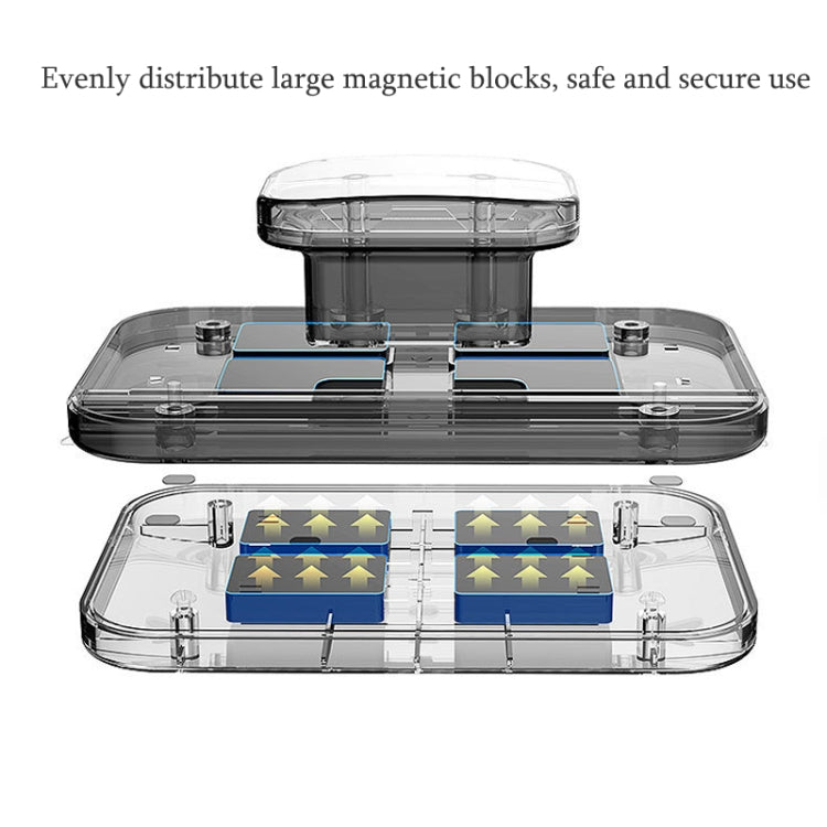 Magnetic Glass Wiper Double-Sided Magnetic Window Wiper High-Level Insulating Glass Cleaner, Specification: Rectangle 3-10mm, Rectangle 8-15mm, Rectangle 18-30mm, Rectangle 20-35mm, Rectangle 24-40mm