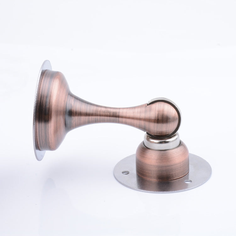 Punch-Free Stainless Steel Thickened Strong Magnetic Door Stopper, Brushed Steel, Green Bronze, Red Bronze, Black