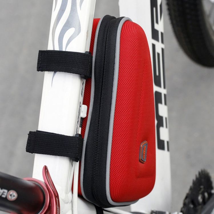 CBR  EVA Hard Shell Bag Mountain Bike Bicycle Triangle Bag Saddle Bag, Red, Black, Gray