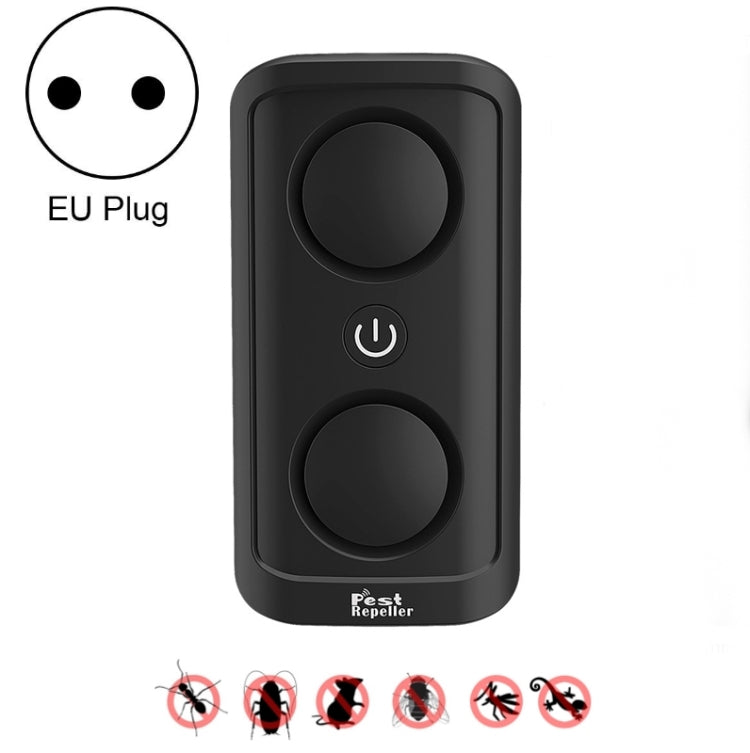BG302 Dual-Speaker Intelligent Frequency Conversion Mosquito Repellent Ultrasonic Insect Repellent, US Plug 110V, EU Plug 220V, UK Plug 220V, JP Plug 110V