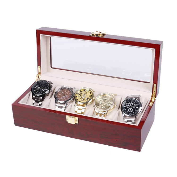 Wooden Baking Paint Watch Box Jewelry Storage Display Box, 2-bit Spray Paint, 3-bit Spray Paint, 5-bit Paint, 6-bit Paint, 10-bit Paint, 12-bit Paint, 20-bit Paint, 6+3 Double-layer Paint, 24-bit Paint, 06 Black + Rice Matte, 10-bit Black + Rice Matte ...