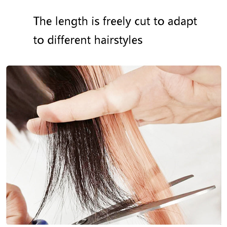 5 PCS Color Highlighting Hair Extension Piece One-Piece Invisible Seamless Hair Extension Piece, Smoky Blue, White Tea Ash, Space Gray, Pencil Gray, Aoki Ash, Flax Gold, Fog White Copper, Aurora Violet, Thin Plum Purple, Thin Rattan, Cherry Pink       ...