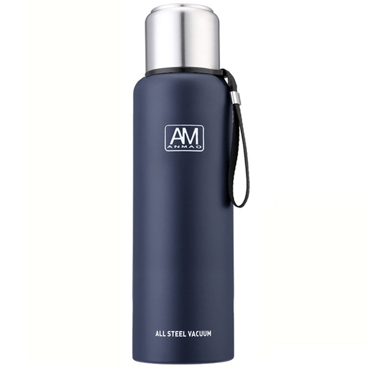 304 Stainless Steel Insulated Mug Large Capacity Sports Water Cup Outdoor Travel Pot, 500ml, 750ml, 1000ml, 1500ml