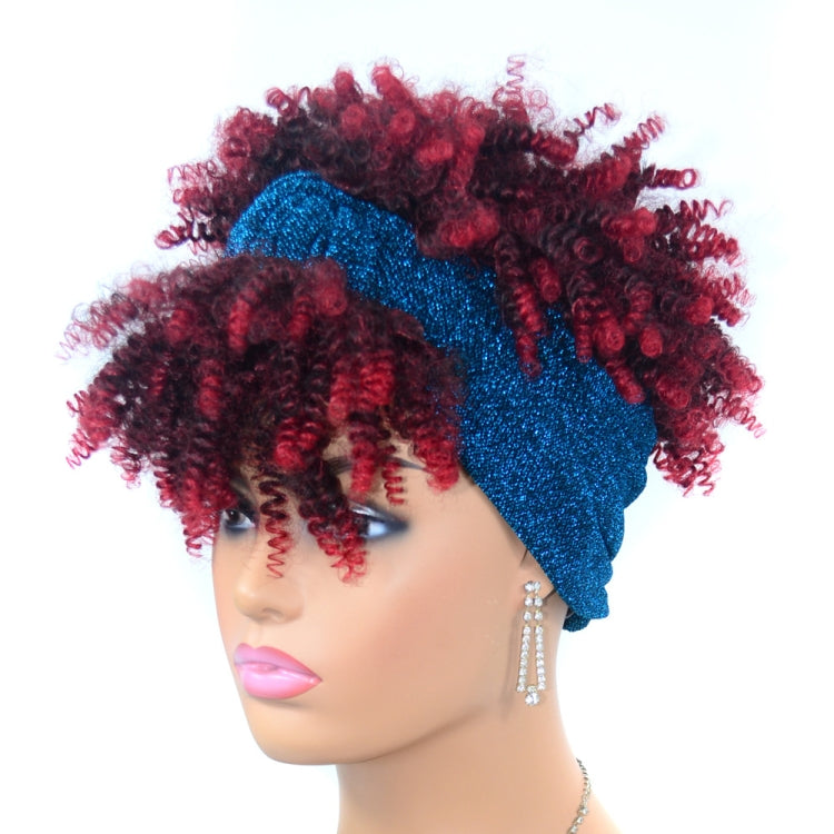 Headscarf Wig Black Gradient Small Curly Wig Explosive Headgear, 1.TJA1-1BT27#, 2.TJA1-1BT30#, 3.TJA1-1BTBUG#, 4.TJA5-1B#, 5.TJB0-1BT60B#, 6.TJB0-4T27#, 7.TJB0-4T30#, 8.TJC1-1B#, 9.TJD2-1BT27#, 10.TJE3-1B#, 11.TJF4-1B#, 12.TJG1-1B#, 13.TJH6-1B#
