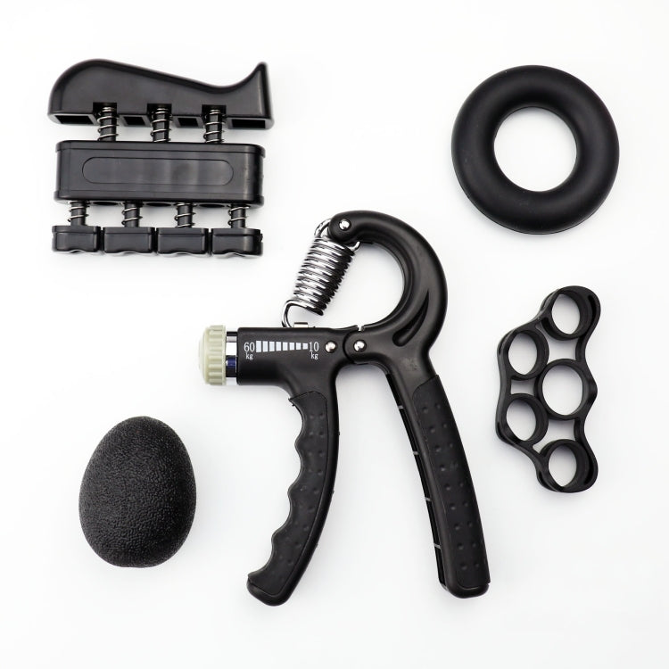 5 In 1 Counting Grip Device Fitness Adjustment Grip Device  Finger Trainer Set, 5 in 1