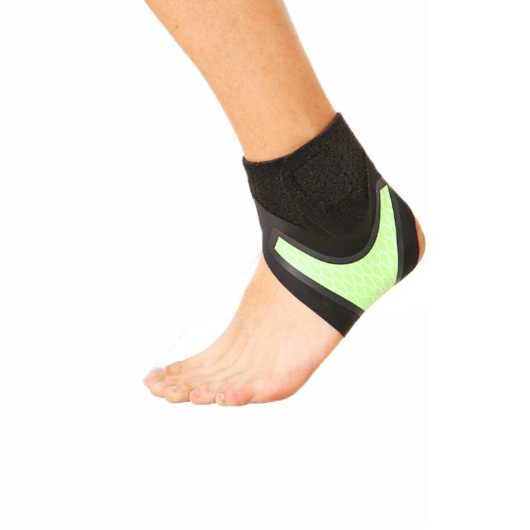Neoprene Sports Ankle Support Ankle Compression Fixed Support Protective Strap, Left Foot (Black), Right Foot (Black), Left Foot (Green), Right Foot (Green), Left Foot (Purple), Right Foot (Purple)