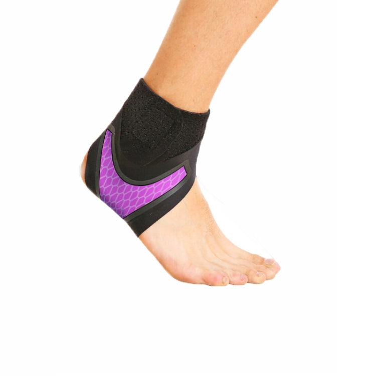 Neoprene Sports Ankle Support Ankle Compression Fixed Support Protective Strap, Left Foot (Black), Right Foot (Black), Left Foot (Green), Right Foot (Green), Left Foot (Purple), Right Foot (Purple)