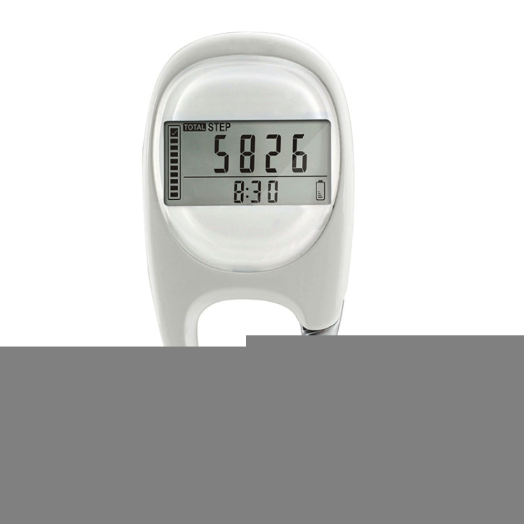 Carabiner Keychain 3D Pedometer, Carabiner