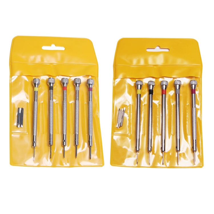 Watch Repair Tools Glasses Computer Screwdrivers, Style: White Bits, 5 in 1 White Bits, 5 in 1 Black Bits