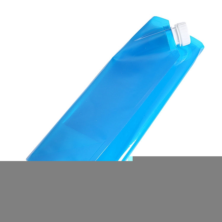 PE Water Bag For Portable Folding Water Storage Lifting Bag for Camping Hiking Survival Hydration Storage Bladder, 10L(Blue)