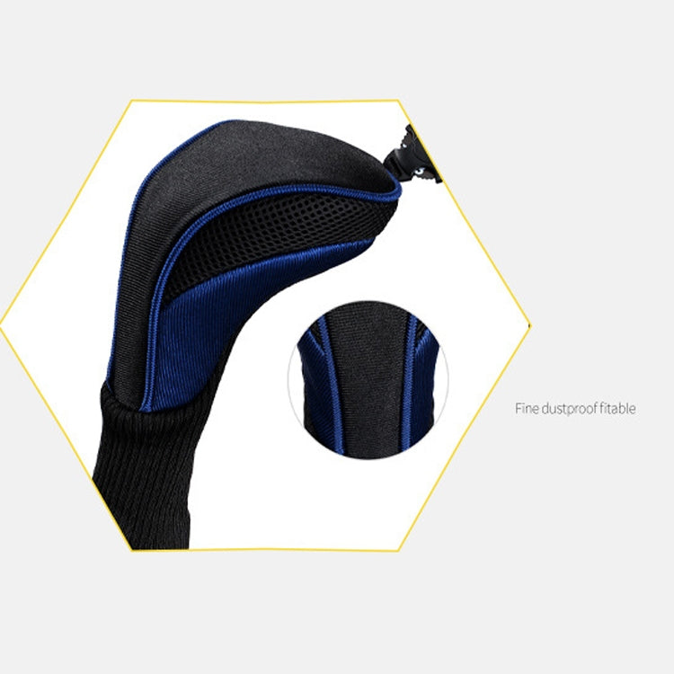 3 In 1 No.1 / No.3 / No.5 Clubs Protective Cover Golf Club Head Cover, HD-014 3 in 1 Red, HD-014 3 in 1 Blue, HD-014 3 in 1 Black