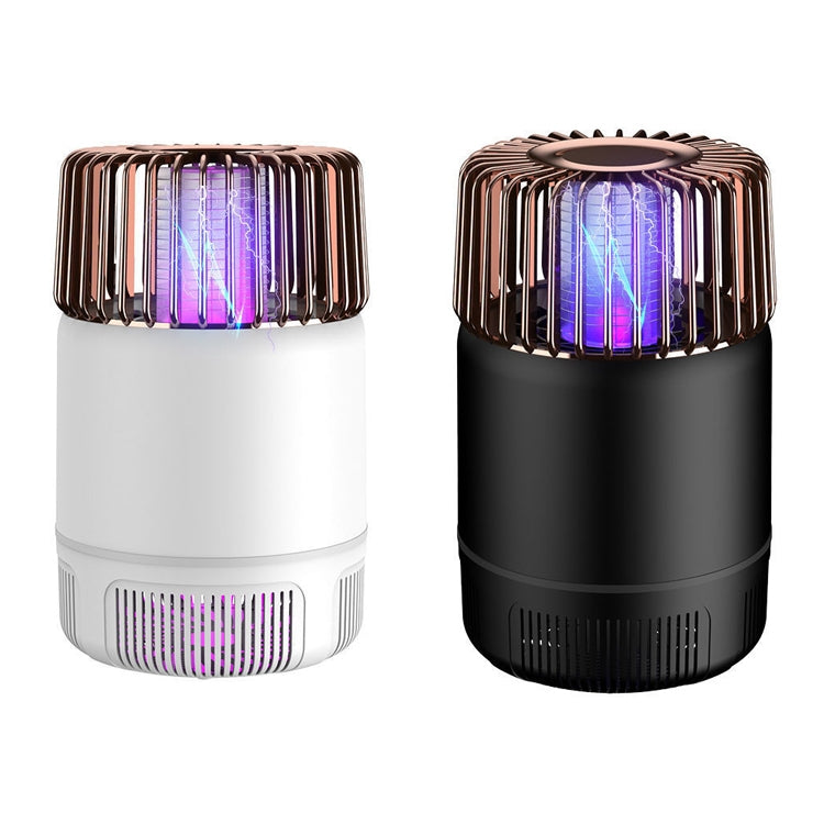 USB Photocatalyst Mosquito Killer Electrical Shock Two-In-One Mosquito Killer, White Gold  (Electric Shock + Suction), White (Electric Shock)