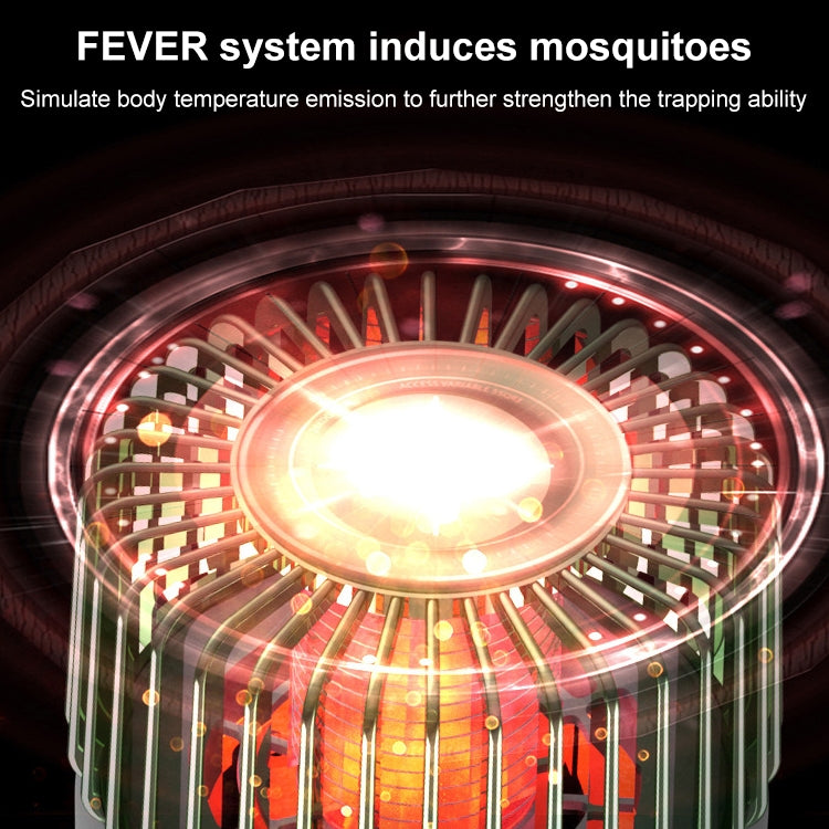 USB Photocatalyst Mosquito Killer Electrical Shock Two-In-One Mosquito Killer, White Gold  (Electric Shock + Suction), White (Electric Shock)