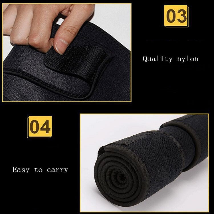 1pair Adhesive Thigh Protector Sports and Fitness Leg Protector, Specification: M（55 x 19cm）, M（55 x 19cm）, L ( 66 x 19cm ), XL ( 81 x 20cm）