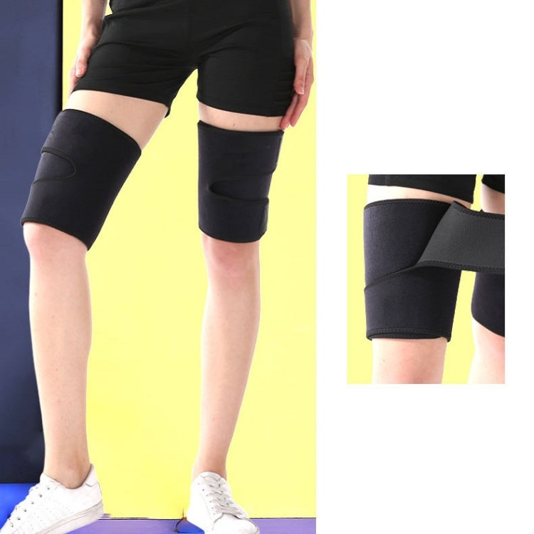 1pair Adhesive Thigh Protector Sports and Fitness Leg Protector, Specification: M（55 x 19cm）, M（55 x 19cm）, L ( 66 x 19cm ), XL ( 81 x 20cm）