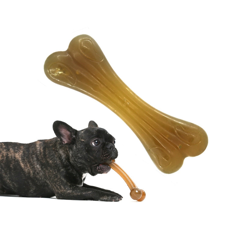 Nylon PU Dog Molar Stick Cleaning Dog Bite Toy, Large Double Head Arched Bone, Small Double Bone, Large Double Bone