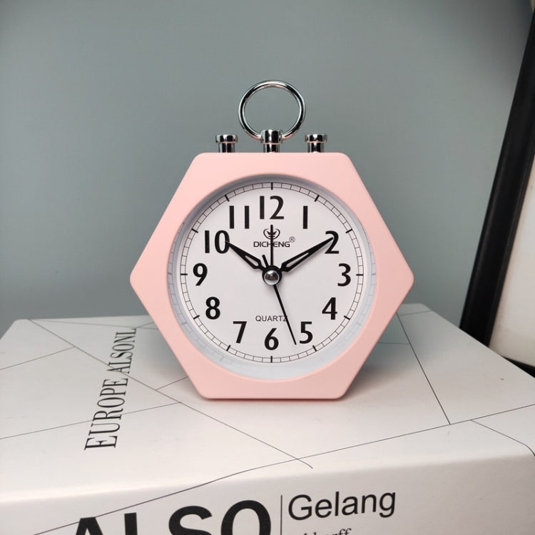 OS005 Students Mute Alarm Clock Children Bedroom Bed Night Light Alarm Clock, Red, Green, Blue, Black, Pink, Gray