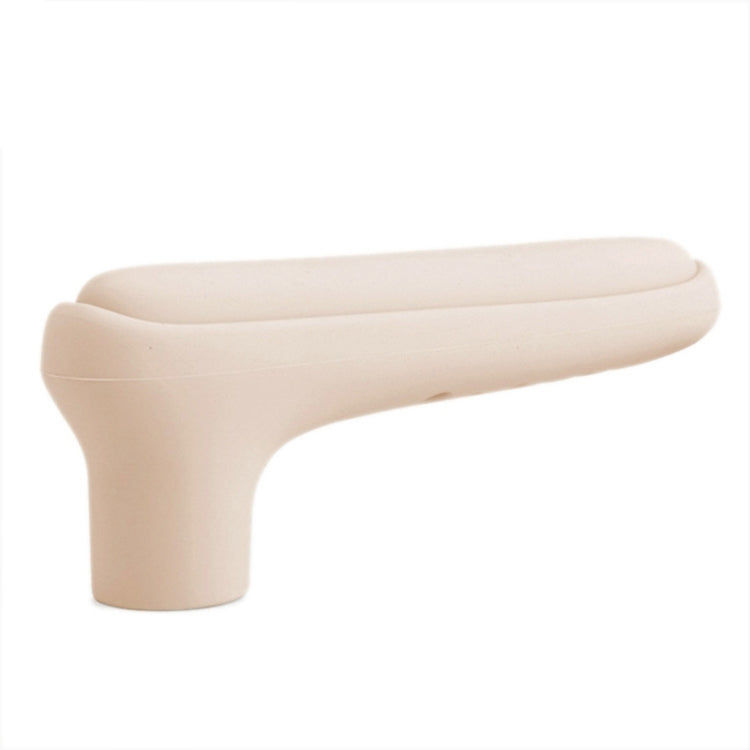 Silicone Door Handle Protector Children Anti-Collision Protector, Creamy-white, Light Green, Pink, Coffee