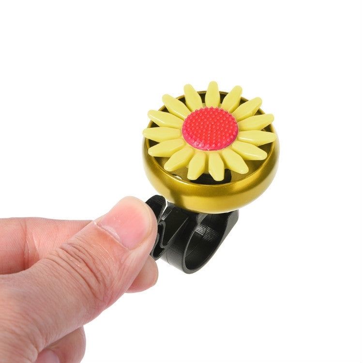 5 PCS Bicycle Bell Flower Aluminum Bell, Bicycle Bell(Yellow), Bicycle Bell(Blue), Bicycle Bell(Red)