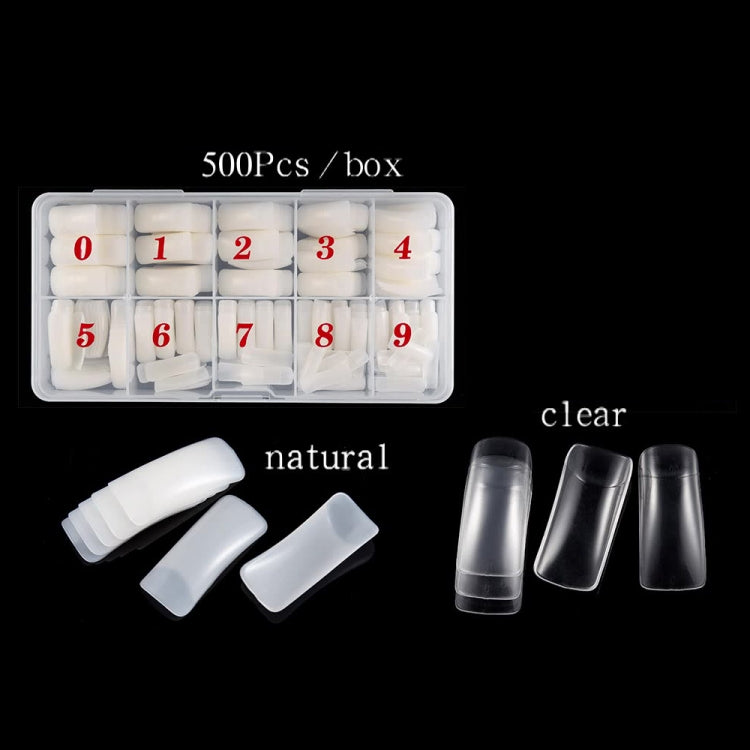 Manicure Tool  Set Fingernails Word Cut Set, Transparent French, Natural French, Transparent Semi-post, Natural Semi-post, Transparent Full Post, Natural Full Post, Transparent French Large Set, Transparent Semi-post Large Set                          ...