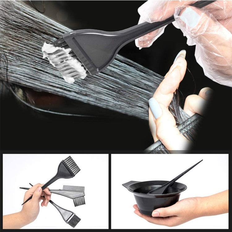 Hair Dyeing Salon Comb Tool Set Hair Salon Mixing Bowl Care Brush