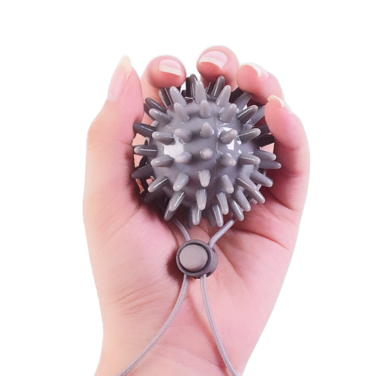 TPR Grip Ball Rehabilitation Hemiplegia Stroke Massage Finger Ball, Specification: Four Fingers, Four Fingers, Two Finger, 6cm (Light Blue), 6cm (Light Orange), 6cm (Yellow), 7cm (Sapphire), 7cm (Deep Blue), 7cm (Light Blue), 7cm (Yellow)              ...