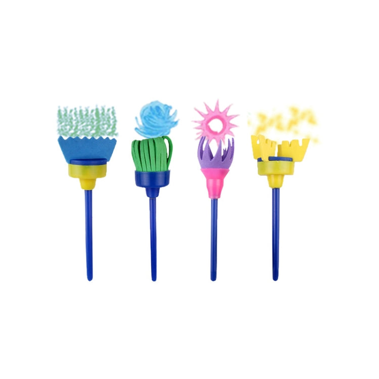 31 In 1 Painting Sponge Seal Early Education Art Graffiti Supplies For Children, 31 in 1/Yellow, 31 in 1/Red, 31 in 1/Blue