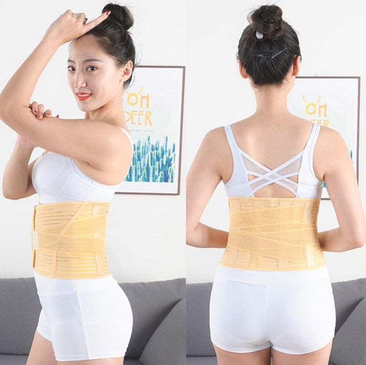 Breathable Waist Belt Steel Plate Support Waist Fixed Lumbar Support Sports Waist Belt, Specification: XXL, S, M, L, XL, XXL