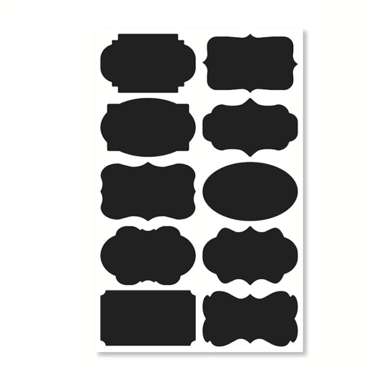 50 Sets Erasable Waterproof Removable Bottle Can PVC Blackboard Sticker, 2PCS/Set 190x225mm, 8PCS/Set  190x245mm, 8PCS/Set 110x156mm, 8PCS/Set  140x182mm, 8PCS/Set 190x225mm, 10PCS/Set 130x220mm, 10PCS/Set  140x220mm, 10PCS/Set 120x187mm               ...