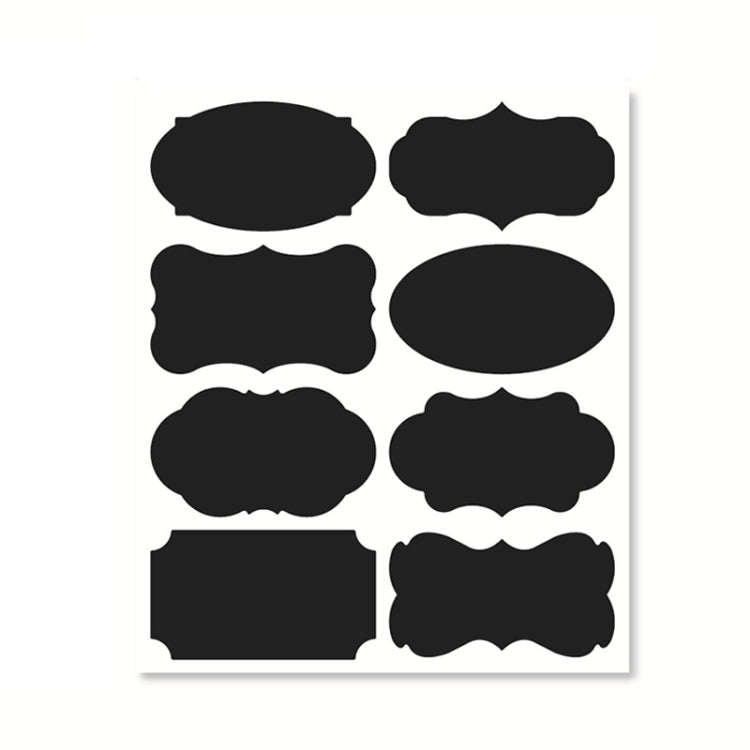 50 Sets Erasable Waterproof Removable Bottle Can PVC Blackboard Sticker, 2PCS/Set 190x225mm, 8PCS/Set  190x245mm, 8PCS/Set 110x156mm, 8PCS/Set  140x182mm, 8PCS/Set 190x225mm, 10PCS/Set 130x220mm, 10PCS/Set  140x220mm, 10PCS/Set 120x187mm               ...