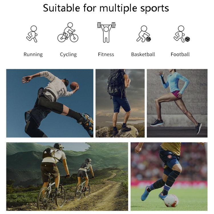 Sports Spring Supported Knee Brace Compression Protection Patella Riding Protective Gear, One Size, Patella Riding Protective Gear(Black / Gray), Patella Riding Protective Gear(Black / Orange), Patella Riding Protective Gear(Black / Red)               ...