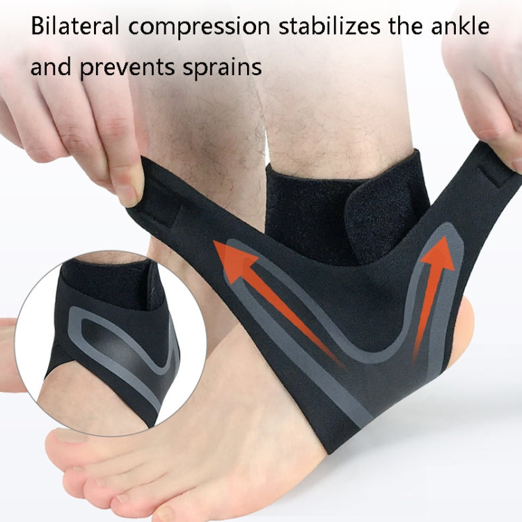 Sports Compression Anti-Sprain Ankle Guard Outdoor Basketball Football Climbing Protective Gear, Specification: S, Left Foot (Black Green), S, Left Foot (Black Green), S, Right Foot (Black Green), M, Left Foot (Black Green), M, Right Foot (Black Green)...