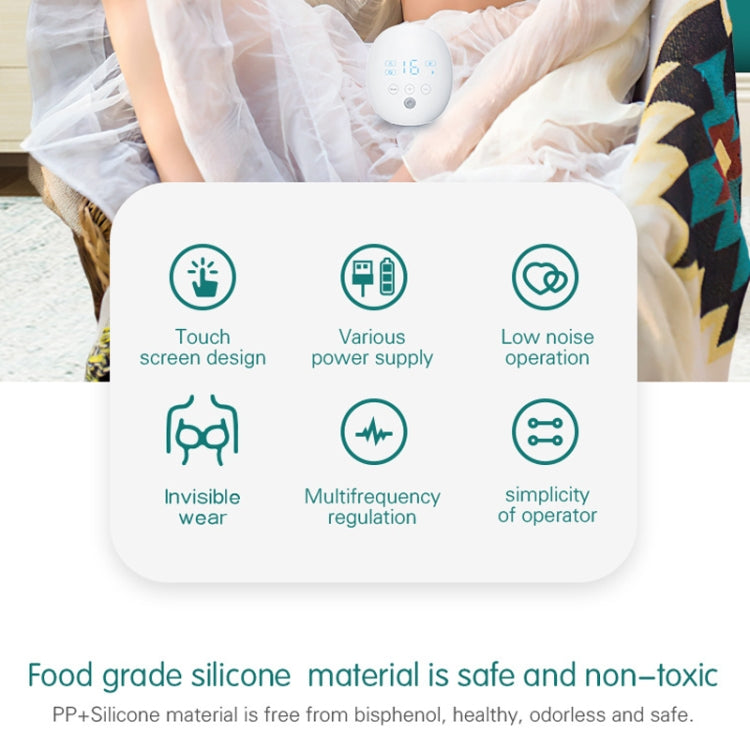 Wearable Automatic Breast Pump Massage Hands-free Invisible Wireless Large Suction Breast Pump, S4DW - English, S9 - English - Gray, S9 - English - Pink, S9 - English - Green, S10 - English - White Blue, S10 - English - Gray, S12 - English - White     ...