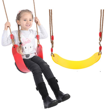 Indoor And Outdoor Sports Children Swing EVA Soft Board Swing,Random Color Delivery, EVA 66.5x14cm