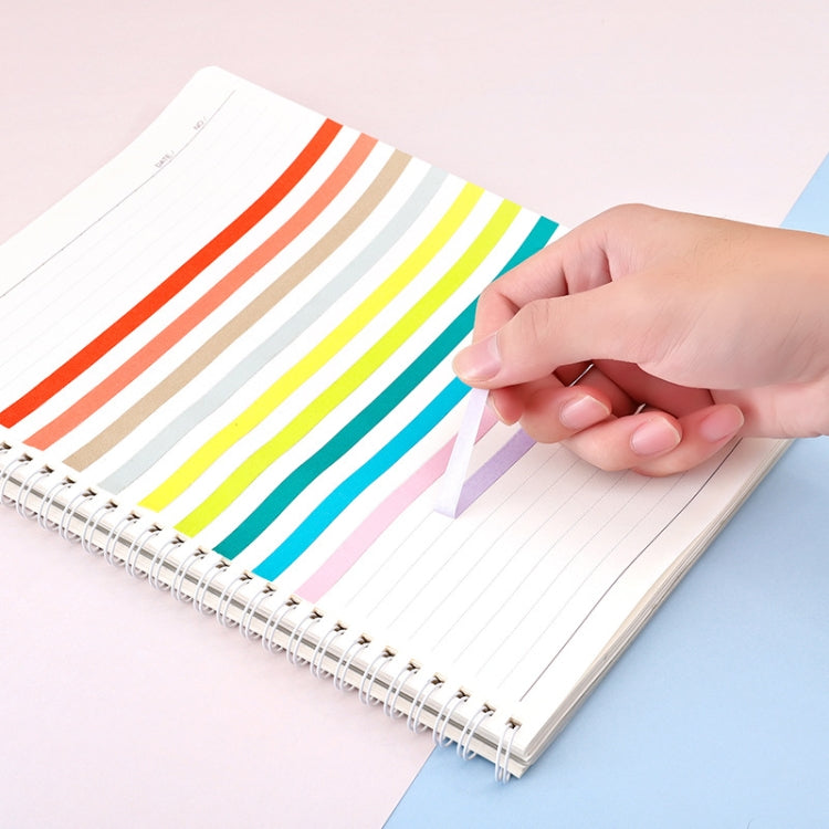 40 Colors / Set Pure Color Rainbow Tape Handmade DIY Handbook Materials, 40 Colors / Set