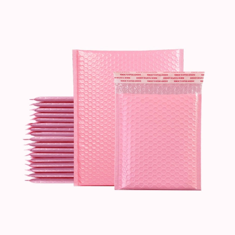 100 PCS Pink Co-Extrusion Film Bubble Bag Logistics Packaging Thickened Packaging Bag Size：, 22x30cm