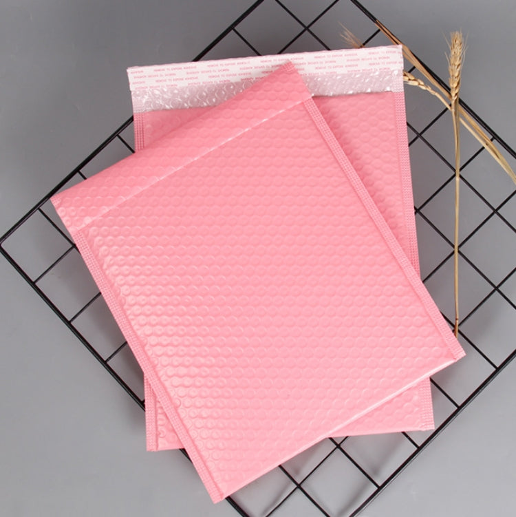 100 PCS Pink Co-Extrusion Film Bubble Bag Logistics Packaging Thickened Packaging Bag Size：, 22x30cm