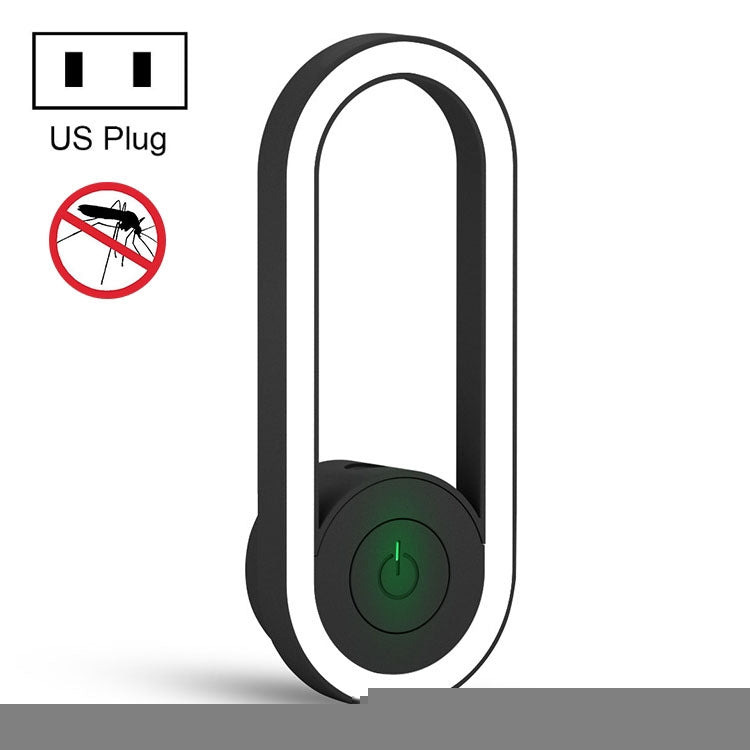 TS-06-13 Ultrasonic Mosquito Repellent Electronic Night Light Mosquito Repellent US Plug, Black, White, Green