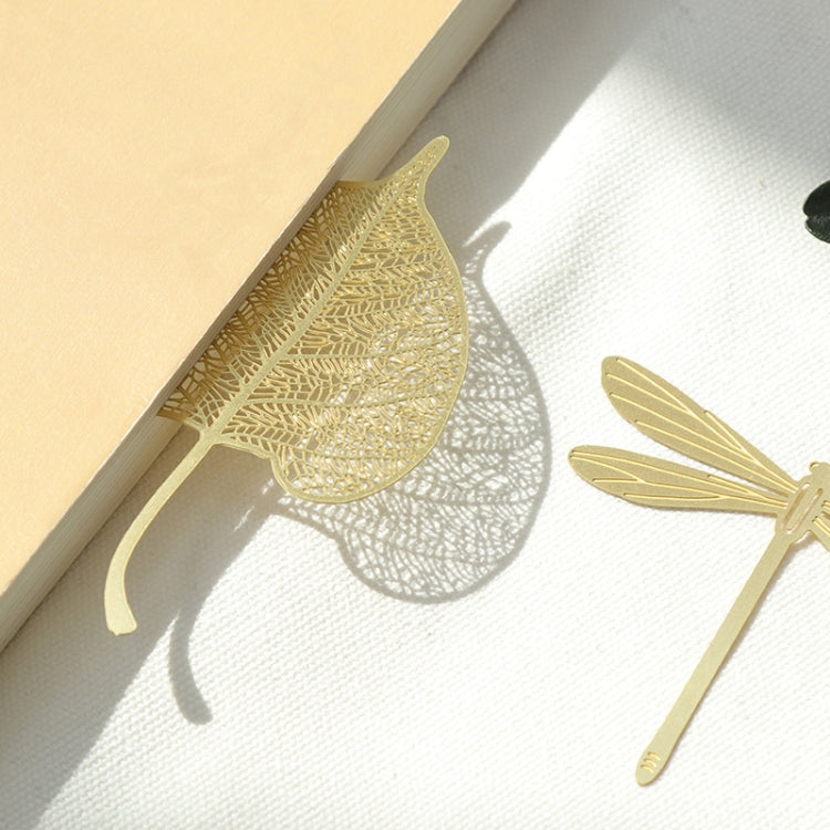 Copper Metal Hollow Bookmarks Style Random Delivery, Metal Hollow