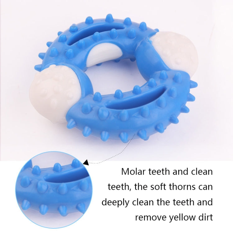 BG-W177 Pet Toys Chew-Resistant Teeth Teeth Cleaning Dog Toys, Blue, Yellow, Pink