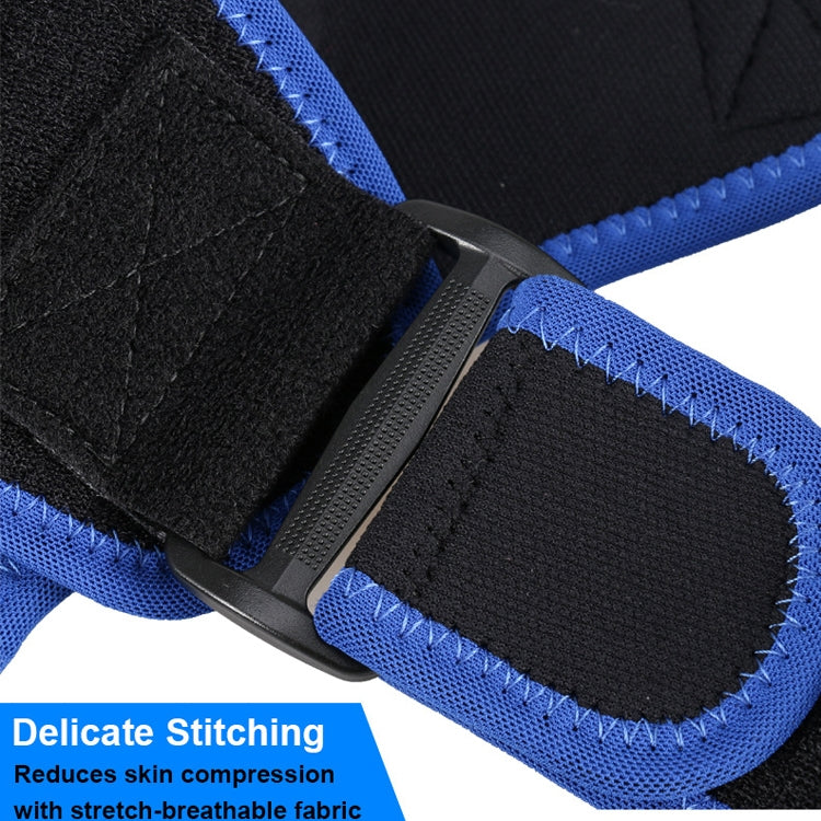 G06 Four-Direction Adjustable Pressure And Breathable Shoulder Pad Sports Protective Gear，Style:, Ordinary Version M (Black Blue), Ordinary Version L(Black Blue), Airbag Version M (Black Blue), Airbag Version L (Black And Blue), Ordinary Version M (Bla...