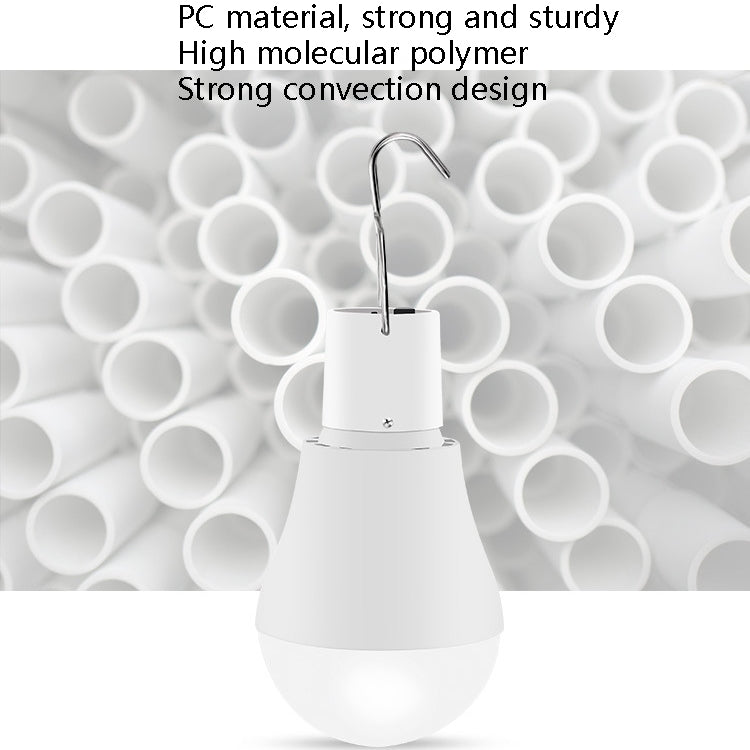 LED Solar Bulb USB Portable Outdoor Emergency Light Bulb Camping Lighting