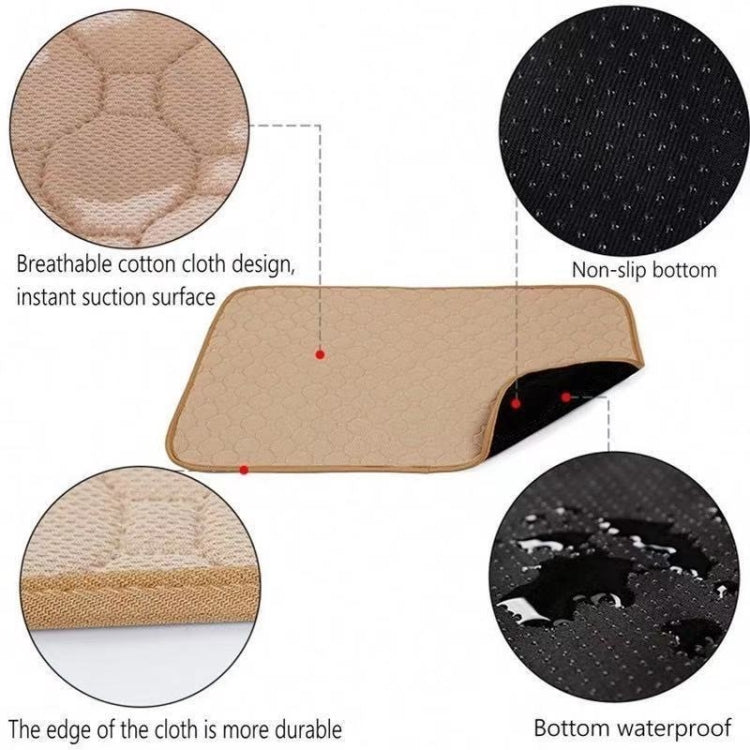 Car Pet Injection Pad Waterproof Pad Cat Dog Sofa Waterproof Diapholic Carpet Water Absorbing Pad, 2 PCS 50x40cm, 60x45cm, 67x50cm, 100x67cm, 100x135cm