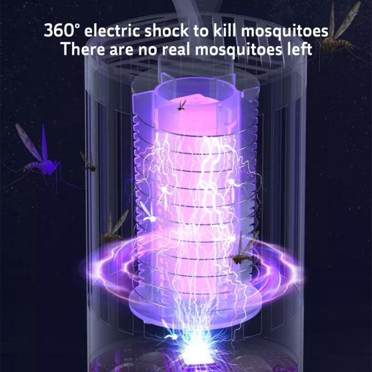 DAI HEART Electric Mosquito Killer Lamp Outdoor Household Photocatalyst Mosquito Killer,Style:, USB Direct Plug, Rechargeable