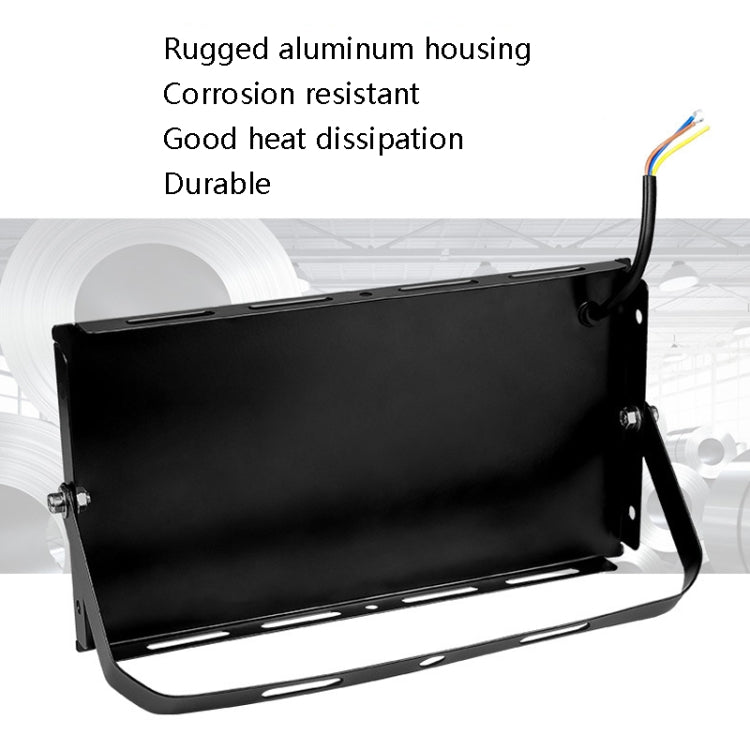 Waterproof LED Flood Light Outdoor Garden Light Construction Site Lighting Project Light, Specs:, 100W 96 Beads (Cool White)