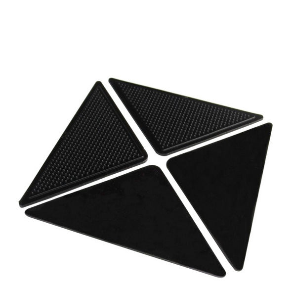 4 PCS/Set Recyclable Anti-Slip Washable Rug Carpet Mat for Home Bath Living Room, Washable Rug